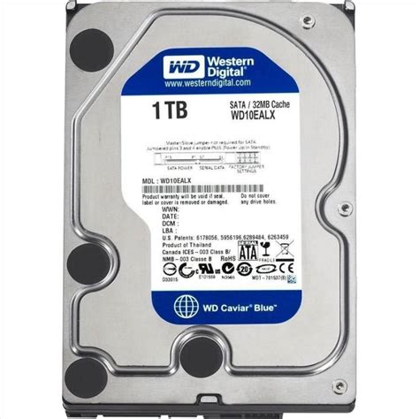 wd caviar blue 1tb|Western Digital 1 TB Caviar Blue SATA 3 Gb/s 7200 .